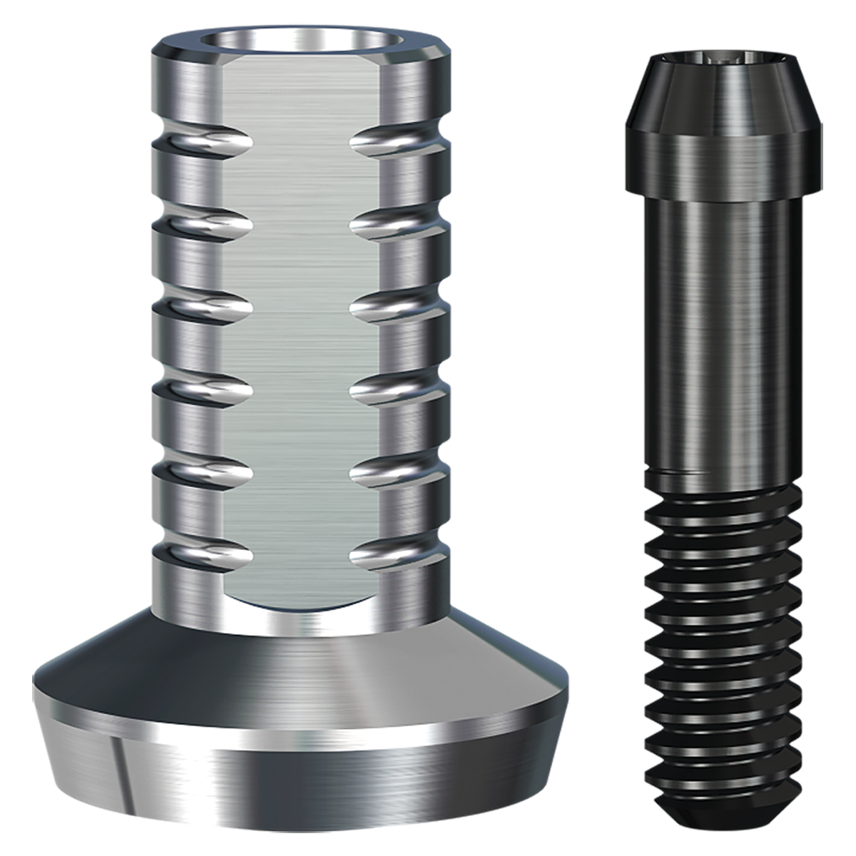 RePlant Titanium Non-Engaging Temporary Abutment (6.0mmD Platform) - 1/Box