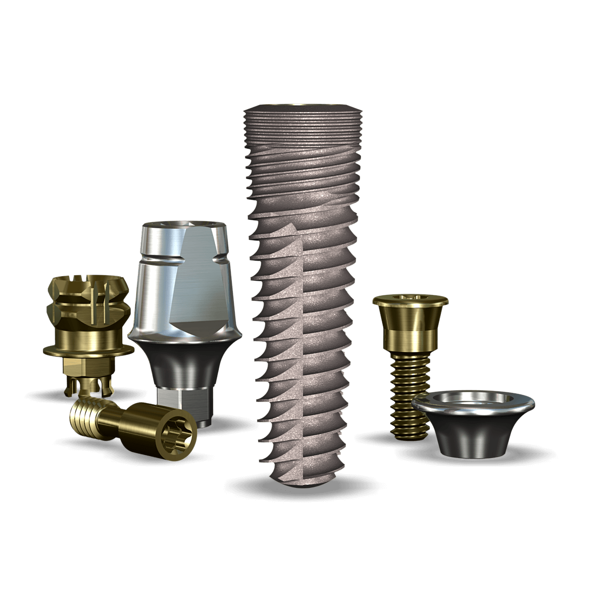 InterActive 5.0mmDx16mmL SBM: 3.4mmD Platform Dental Implant System - 1/Pack