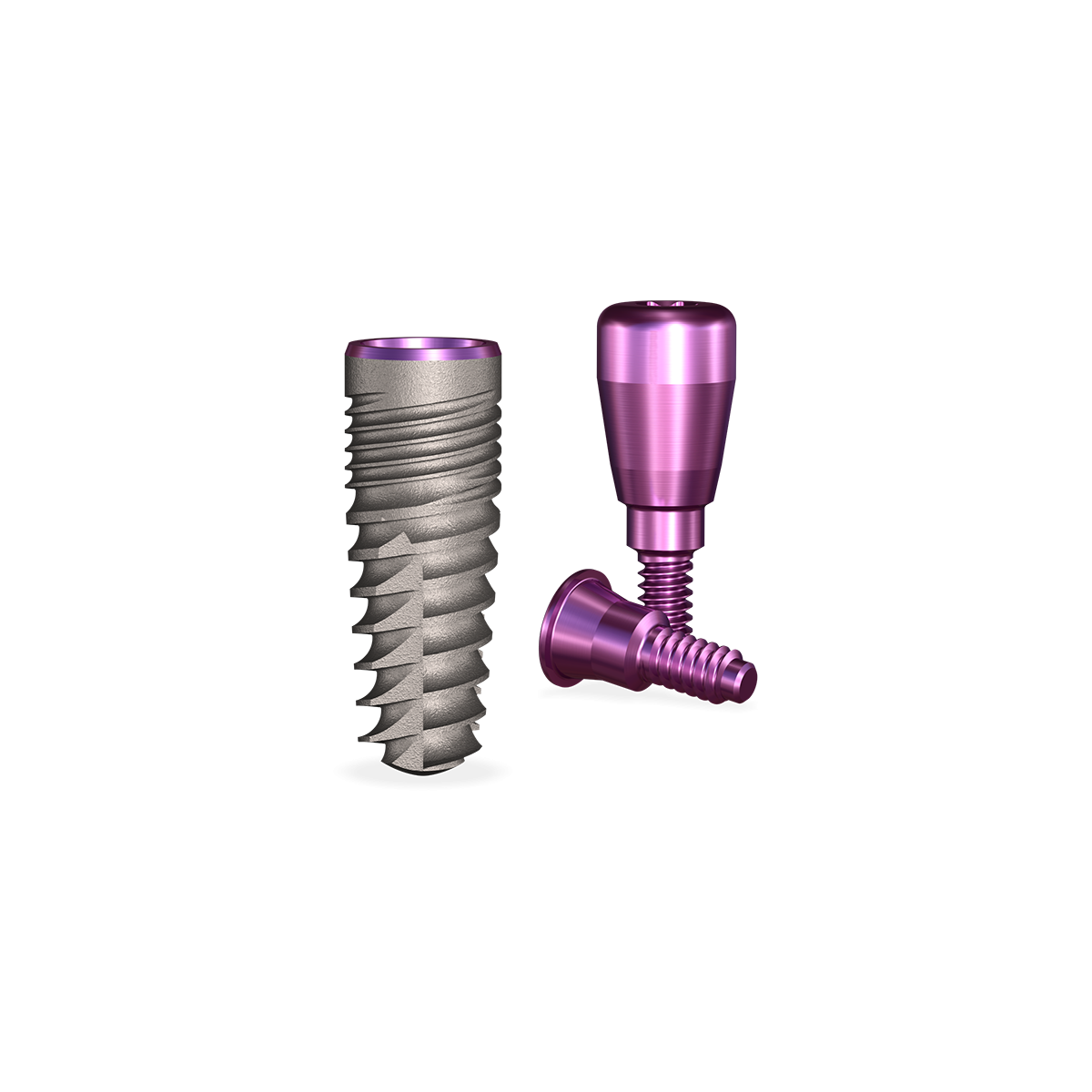 Simply Iconic Implant 3.7mmDx10mmL, 3.0mmD Platform